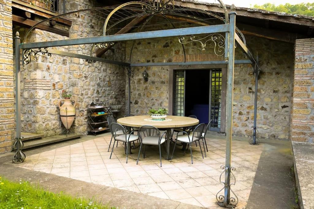 La Torre - Tuscia-Con Piscina - Viterbo-Bagnoregio Villa Celleno Exterior photo