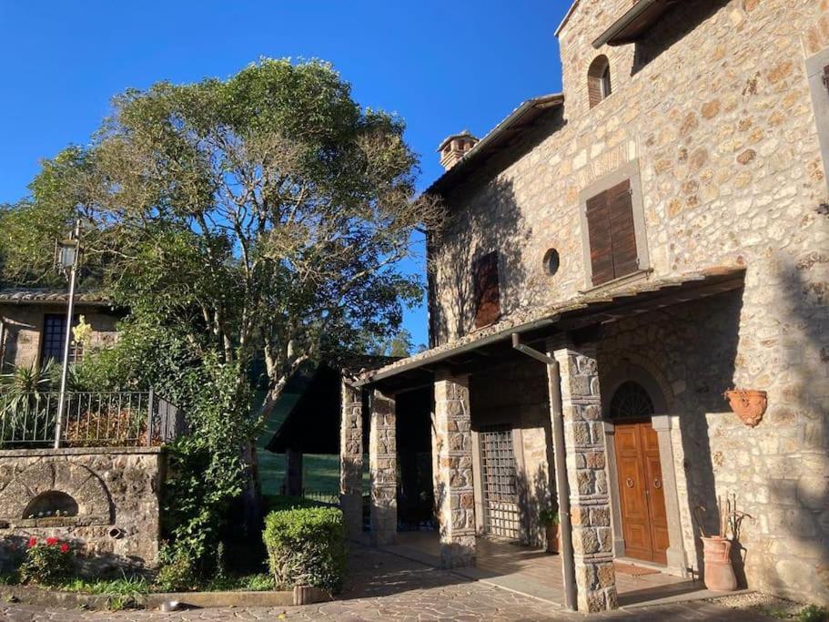 La Torre - Tuscia-Con Piscina - Viterbo-Bagnoregio Villa Celleno Exterior photo